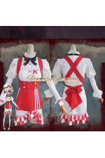 Identity V  KFC Crossover Perfumer Lady K Uniform Cosplay Costume